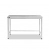 Mesa de acero inoxidable L 1200 mm x P 700 mm x A 865 mm