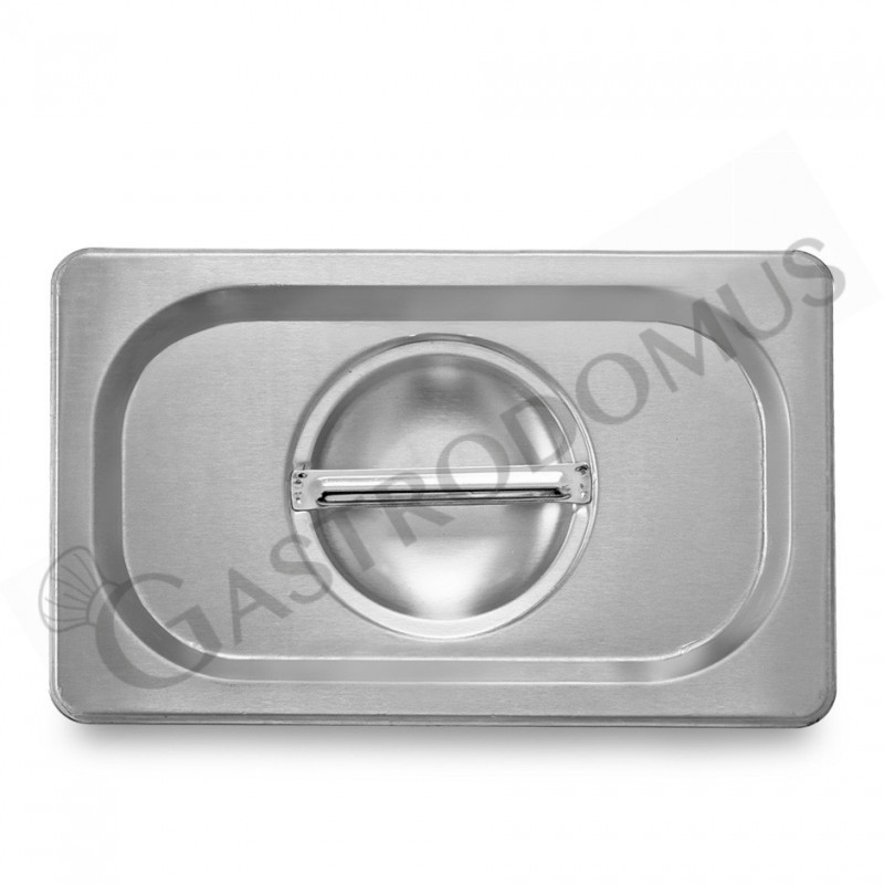 Tapa de acero inox GN1/4 L 265 x P 162 mm