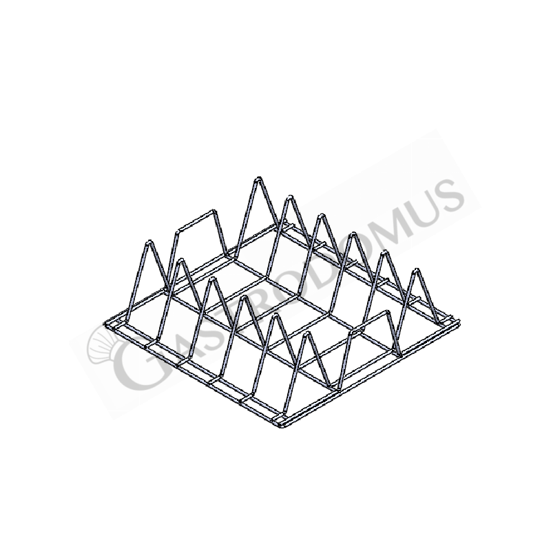 Base para bandejas - 490 x 490 x 161 mm