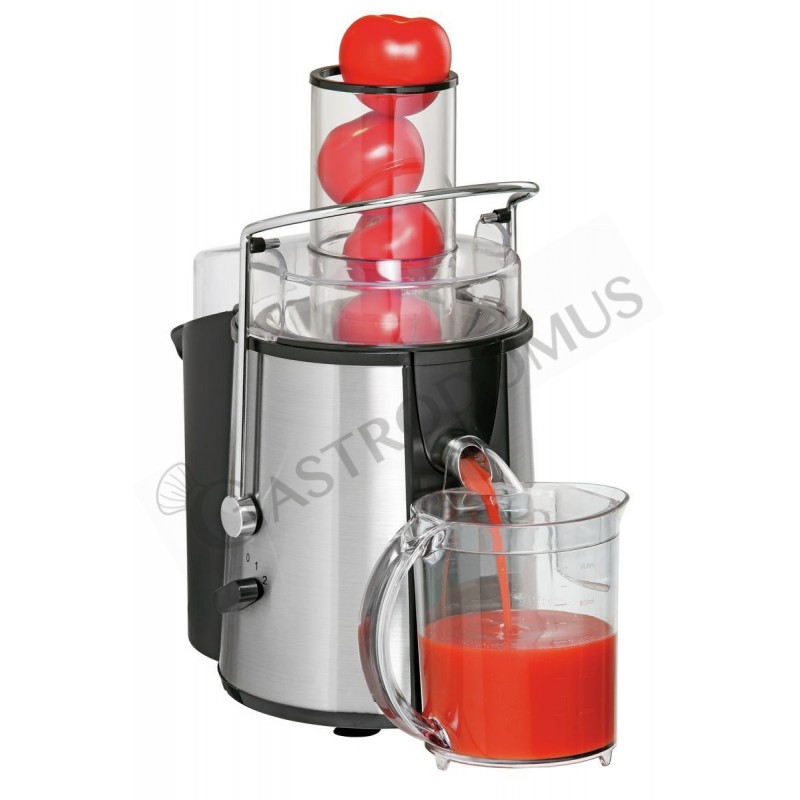 Centrifugadora de frutas y verduras de acero inoxidable 0,7 Kw