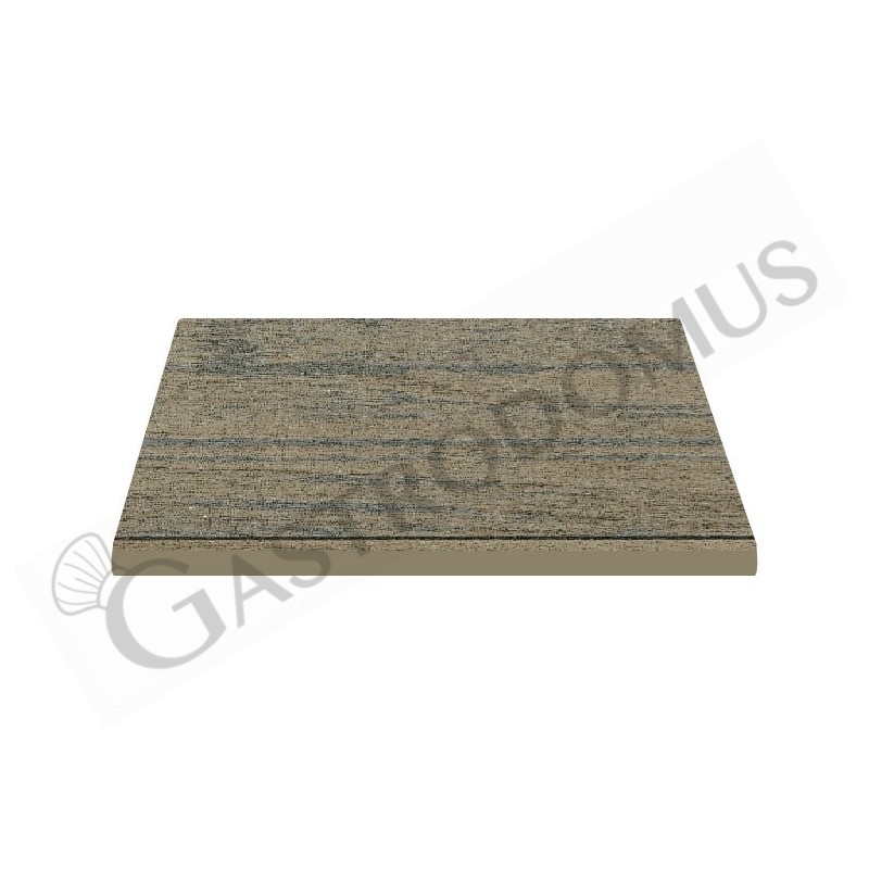 Tablero cuadrado laminado HPL , 700x700 mm , espesor 10 mm