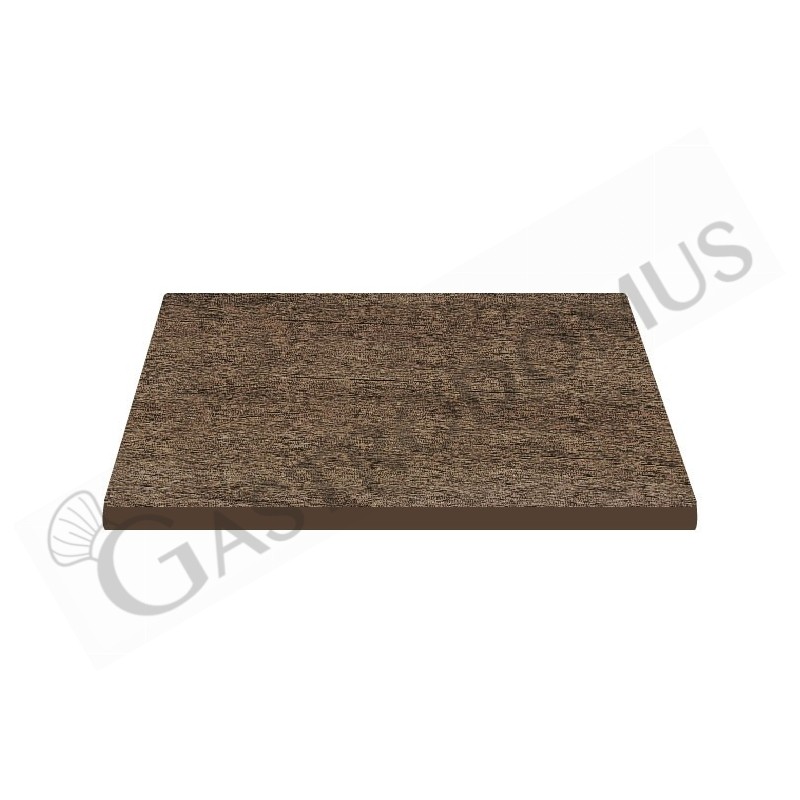 Tablero cuadrado laminado HPL , 700x700 mm , espesor 10 mm