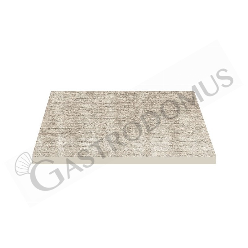 Tablero cuadrado laminado HPL , 700x700 mm , espesor 10 mm