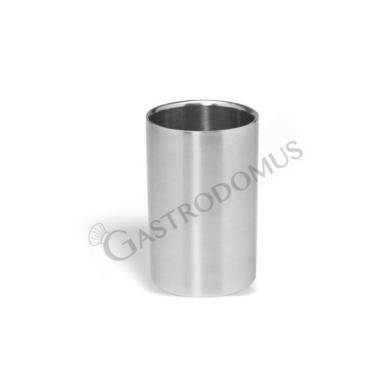 Porta botellas isotérmico de inox para botellas con diámetro 105 mm x H 185 mm