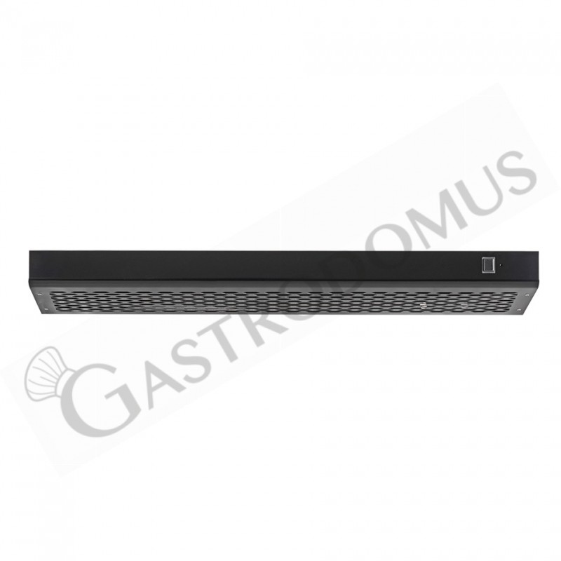 Campana de inox color negro para horno pizza- L 1500 mm x P 1355 mm x H 120 mm