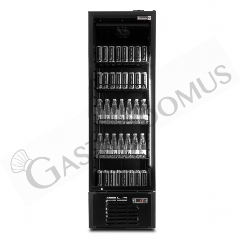 Frigo bebidas ventilado 1 puerta 479 LT 2°C/+8°C color negro