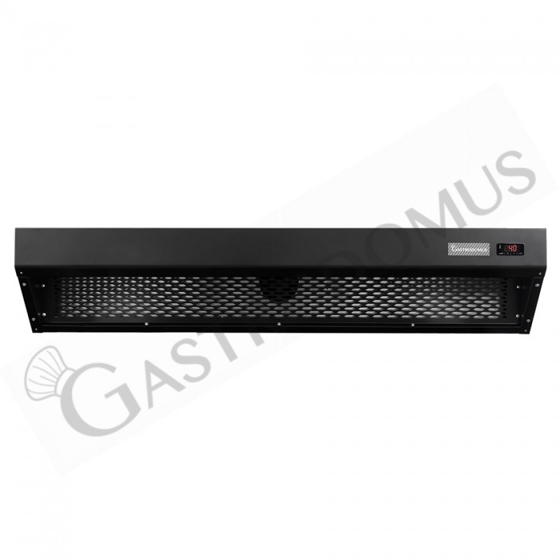 Campana de condensación color negro dimensiones L 1360 mm x P 1425 mm x H 310 mm