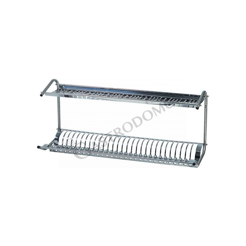 Escurreplatos de pared - L 800 mm x P 260 mm x A 370 mm