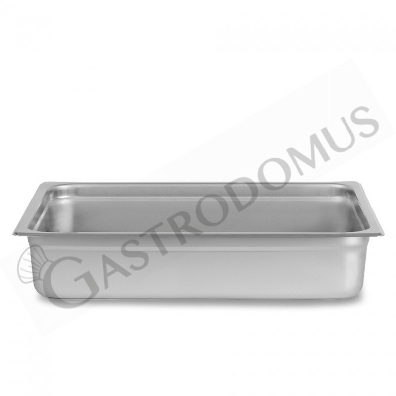 Cubeta de acero inox GN2/1 L 650 mm x P 530 mm x H 100mm , 28,9 LT