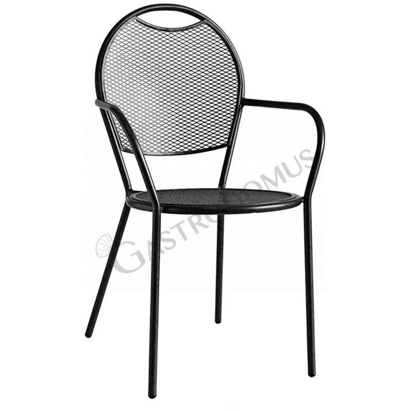 Silla Agile 2 de acero barnizado