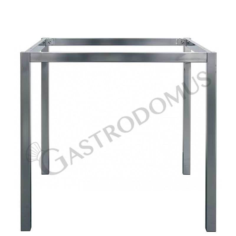 Base de metal cromado L 800 mm