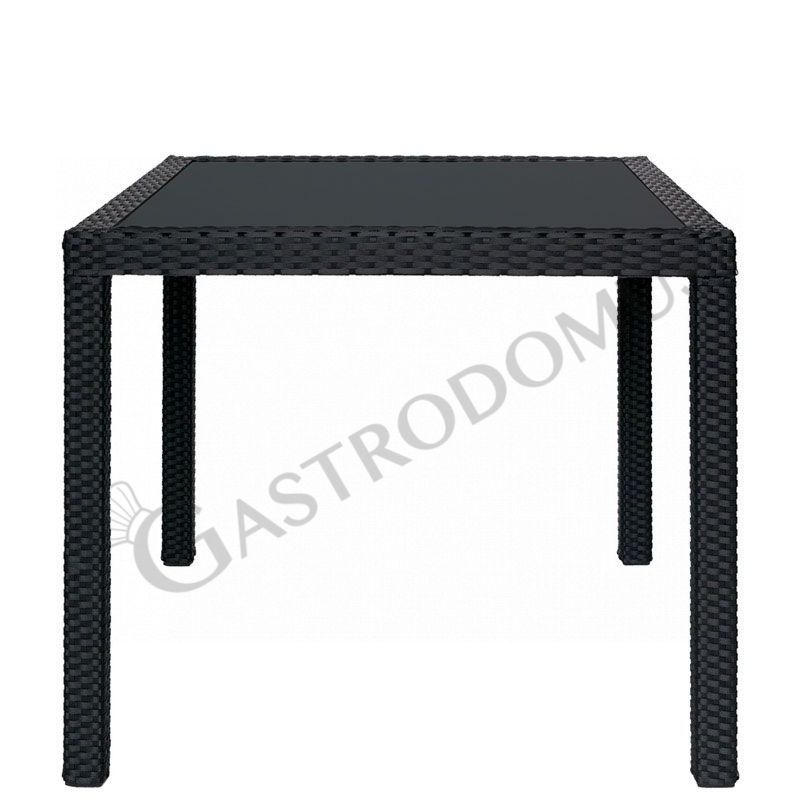 Mesa de exterior de aluminio recubierta de polietileno L 800 mm