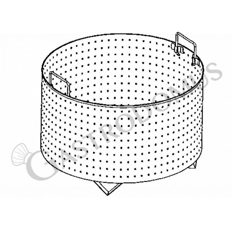 Escurridor de arroz para olla de 50 litros - agujeros de 3 mm de diámetro