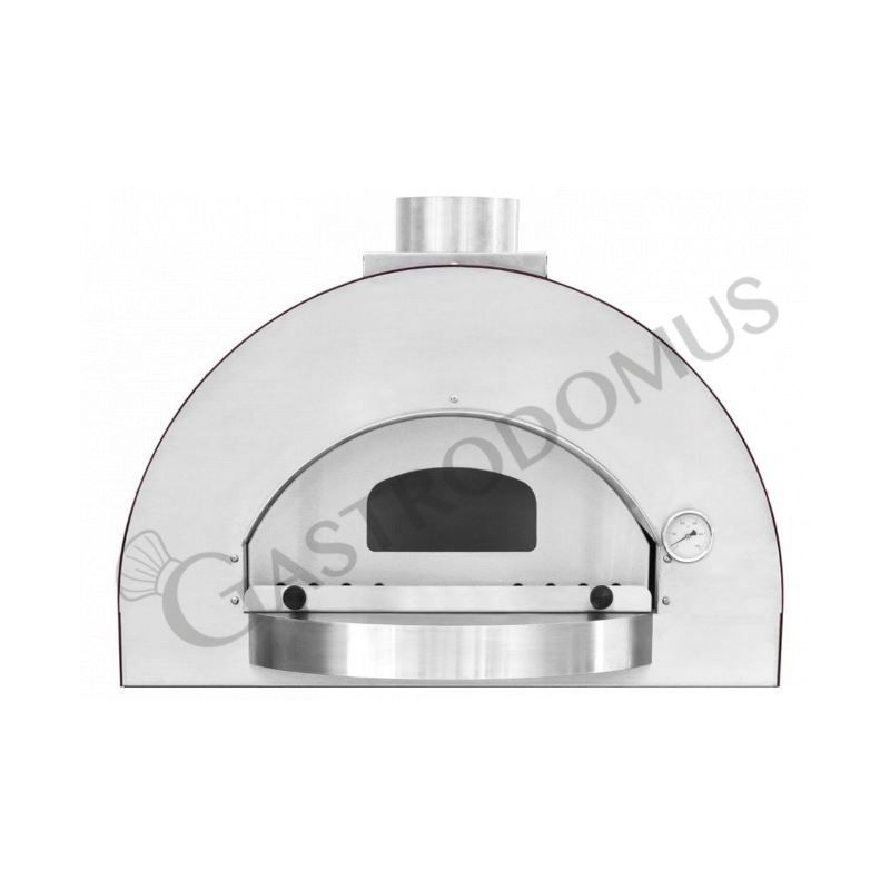 Horno de pizza de leña para exterior 1 Cámara L 850 MM X P 1200 MM X A 1200 MM