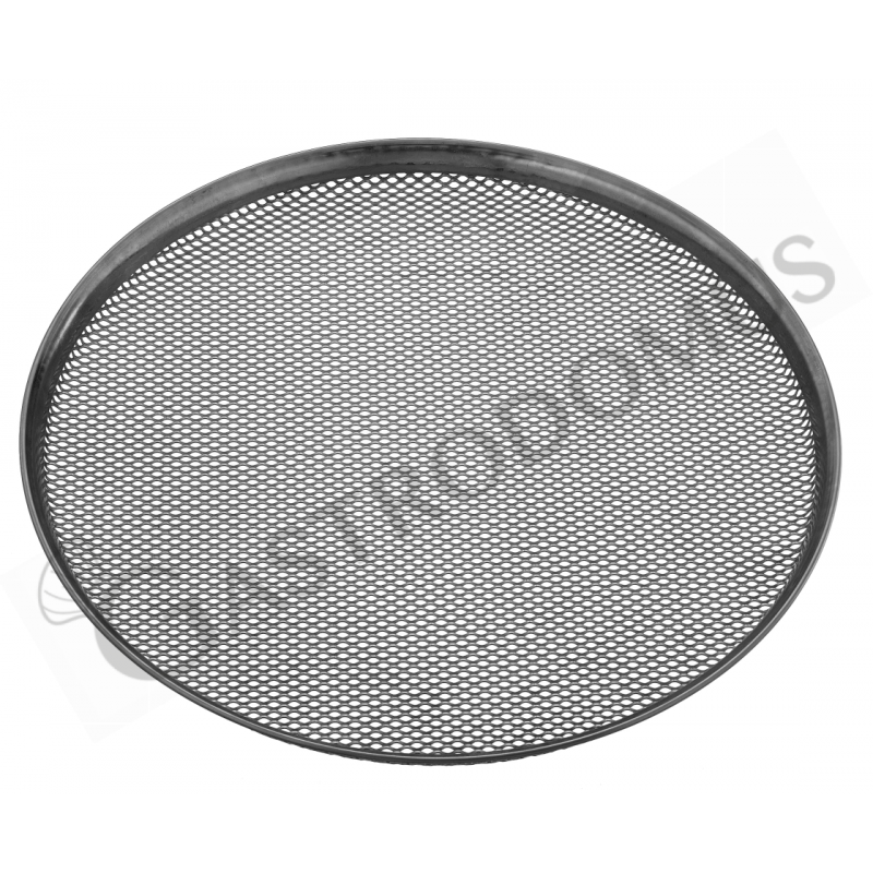 Molde redondo perforado de acero inoxidable "Giotto" para pizza, diámetro 280 mm X A 20 mm