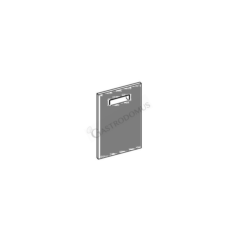 Puerta batiente simple L 500 derecha H 705 mm