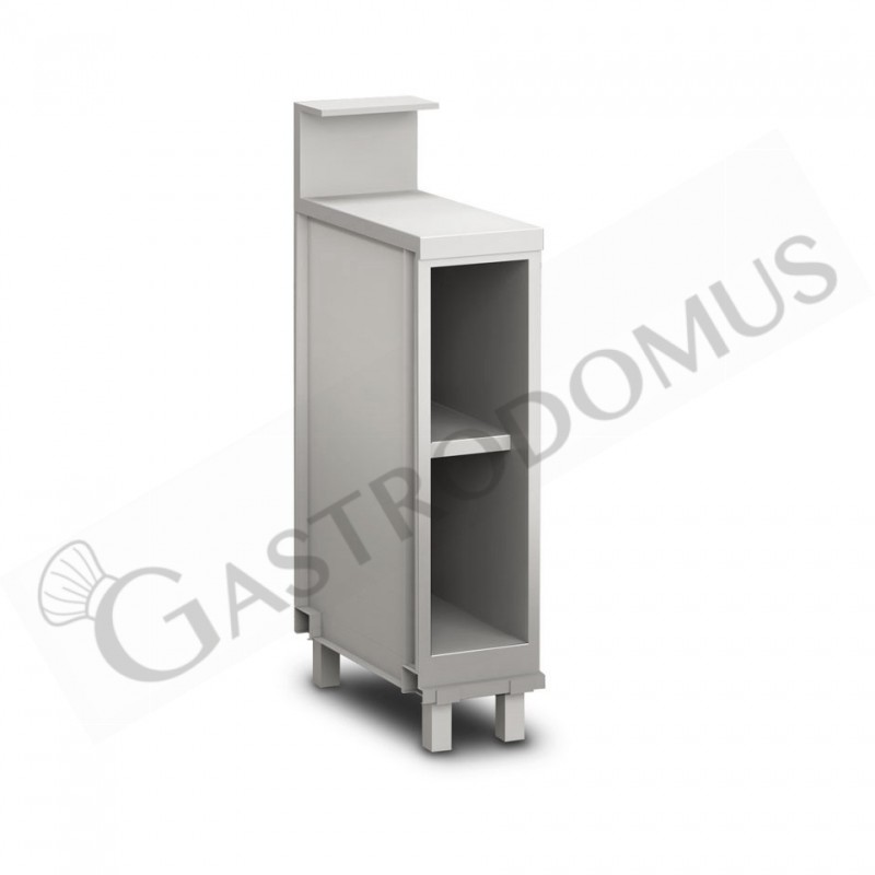 Mueble neutro para bar abierto L 250 mm x P 560 mm x H 1145 mm