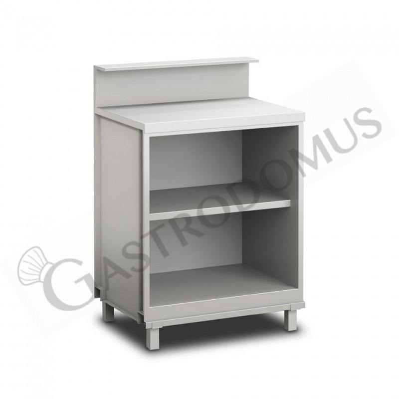 Mueble bar neutro  abierto con soporte mostrador L 750 mm x P 680 mm x H 1145mm