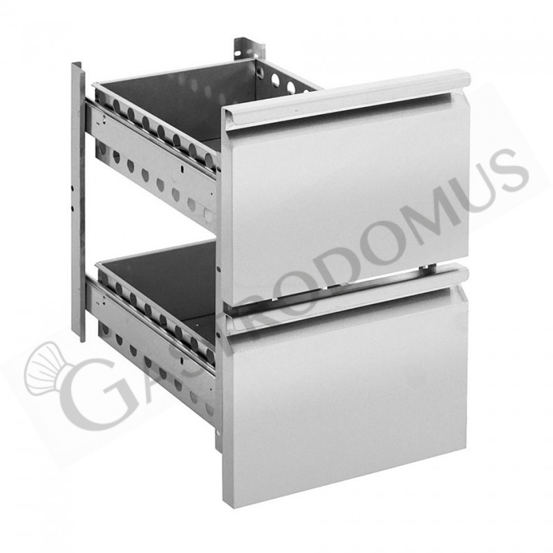 Set de 2 cajones para mesa refrigerada