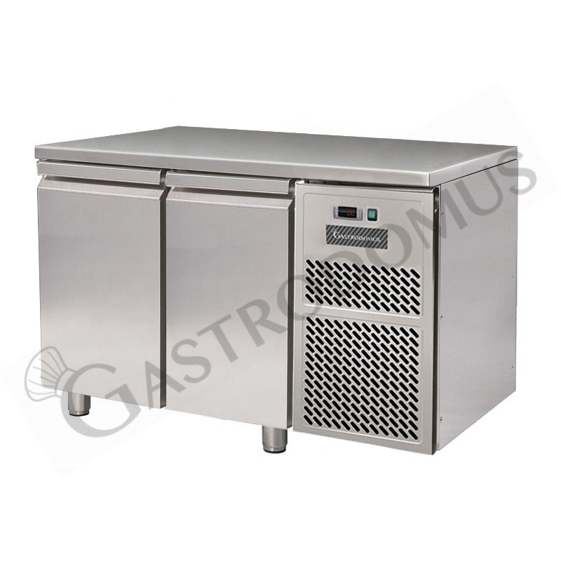 Mesa Refrigerada 2 puertas 600 mm de profundidad -18°C/+22°C clase de eficiencia energética E