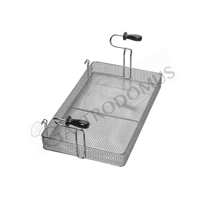 Cesta 575 x 302 x 70 mm para freidora a gas de 21 litros de capacidad