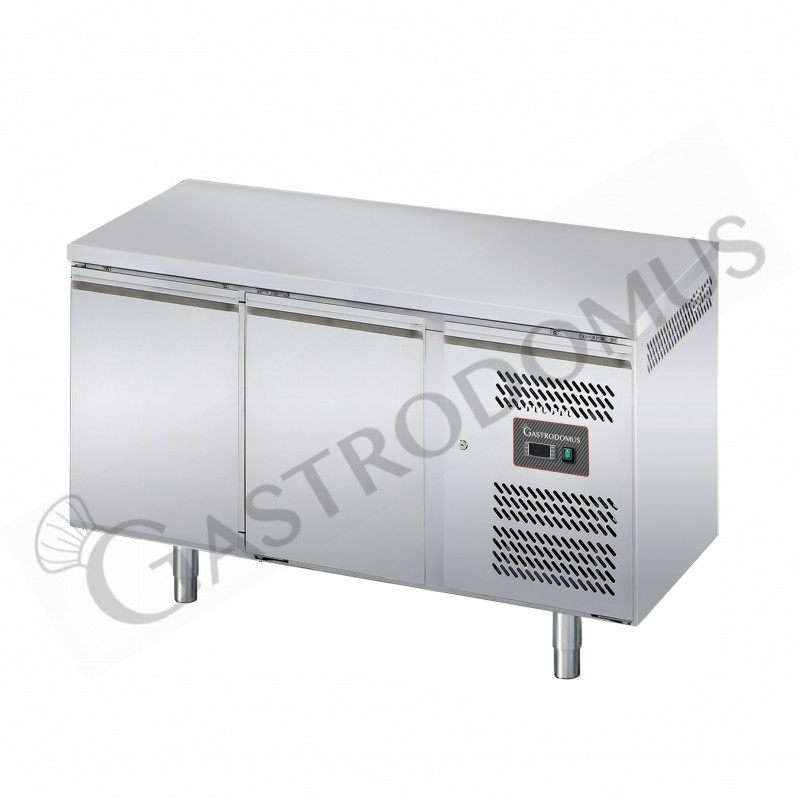 Mesa Refrigerada 2 puertas 600 mm de profundidad -2°C/+8°C clase de eficiencia energética C