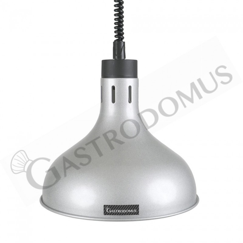 Lámpara de calentamiento color plata diámetro 290 mm luz blanca